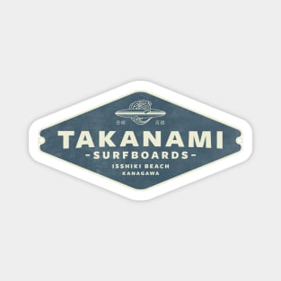 Takanami Surfboards by © Buck Tee Originals Magnet