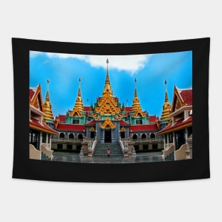 Wat Tan Sai Chedi near Ban Krut Thailand Tapestry