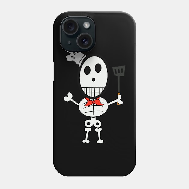 Cute skeletons doodle style Phone Case by Sumet