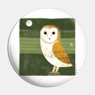 Barn Owl Pin