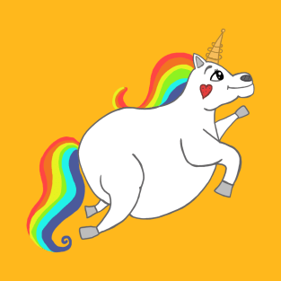 Rainbow Unicorn - Without Background T-Shirt