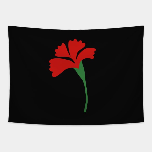 Hadestown Icons - Flower Tapestry by byebyesally