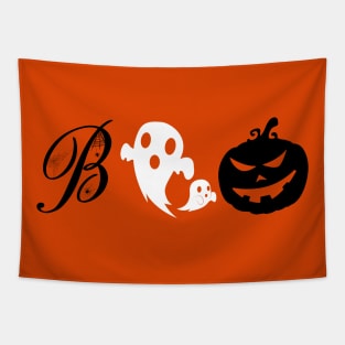 Halloween Boo Gift Idea Tapestry