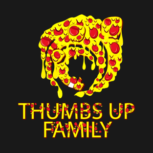 Thumbs Up Family Pizza T-Shirt