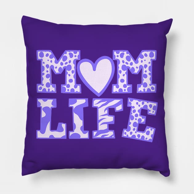 Mom Life Pillow by ChasingTees