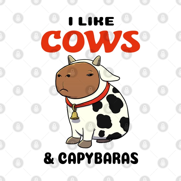 I like Cows and Capybaras by capydays