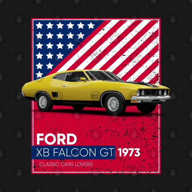 Classic Cars Ford XB Falcon GT 1973 by cecatto1994