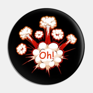 Cool Explosion Pin