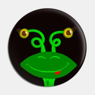 Funny Frog Pin