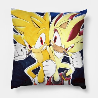 Super Sonic vs Super Shadow Pillow