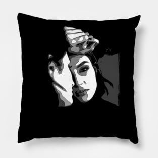 beautiful woman Pillow