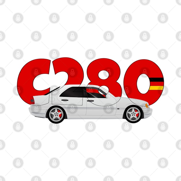 c280 funny design , c280 w202 by NEBULA-mono pro