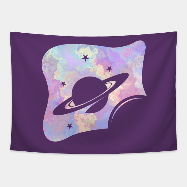 Holo Space Tapestry by LaurenPatrick