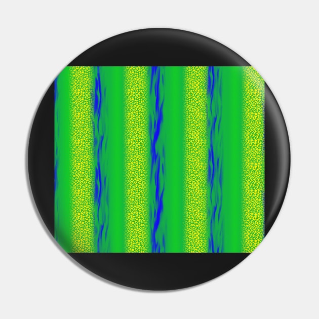 Stripes in Varied Textures Yellow Blue Green Pin by Klssaginaw