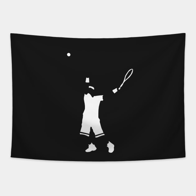 Tennis player Tapestry by My_Gig