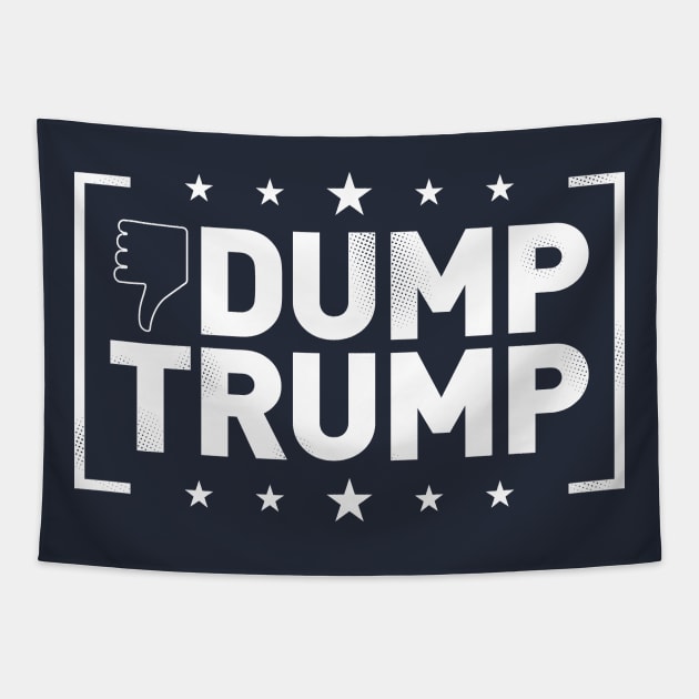 DUMP TRUMP Tapestry by DCLawrenceUK