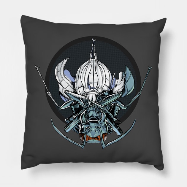 Antomex! Pillow by ThirteenthFloor