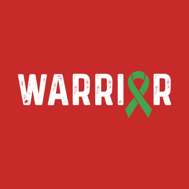 Traumatic Brain Injury Awareness Green Ribbon Tbi Warrior by Weirdcore