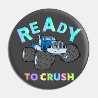 ready to crush kindergarten pre school boy girl Pin