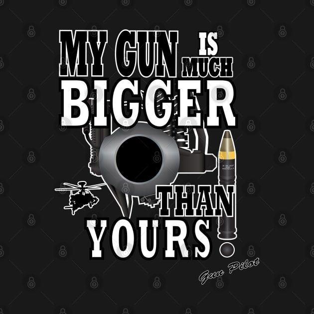 Gun Pilot - My Gun is Much Bigger Than Yours by Aviation Designs