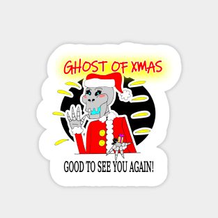 GHOST OF XMAS Magnet