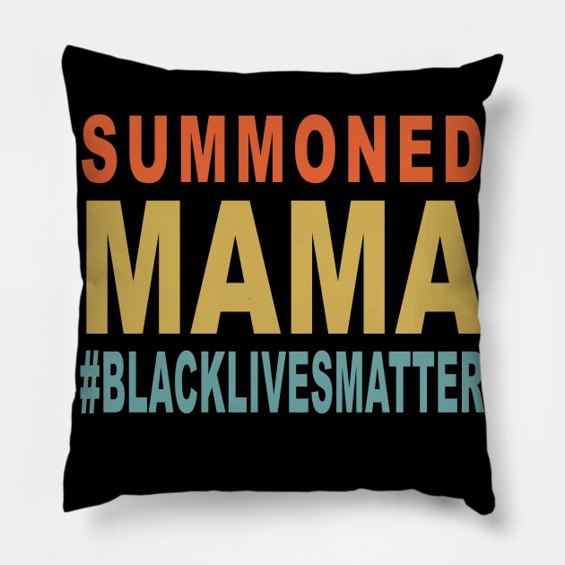 vintage Wall Of Moms shirt Summoned Mama Pillow by Az_store 