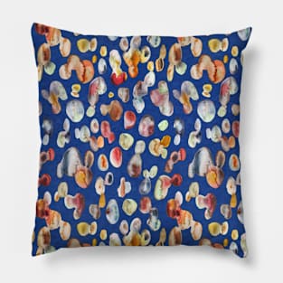 watercolor spots artistic design Pillow