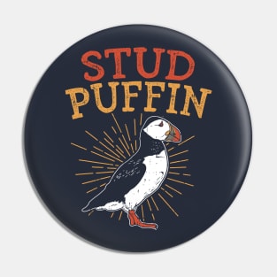 Stud Puffin - Puffins Pin