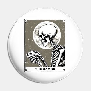 The Gamer's Fate Tarot Card Pin