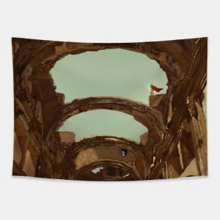 archived ruins Tapestry