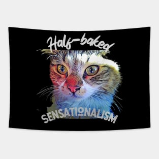 Half-baked Sensationalism (cute kitty) Tapestry