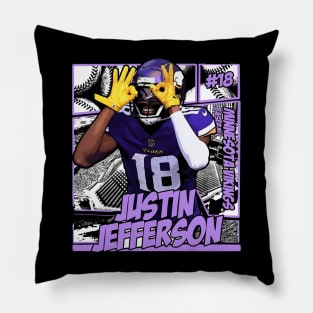 Mr. Griddy Justin Jefferson Pillow