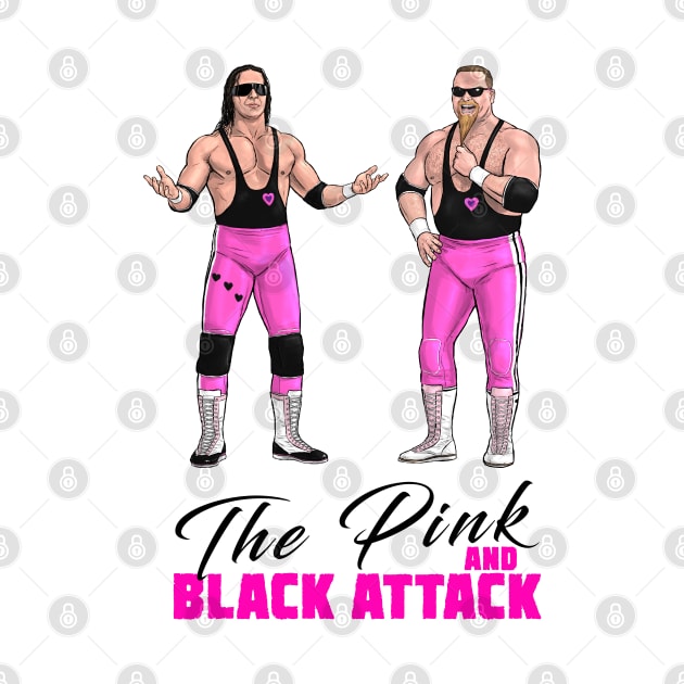 The Pink and Black Attack 1989 by PreservedDragons