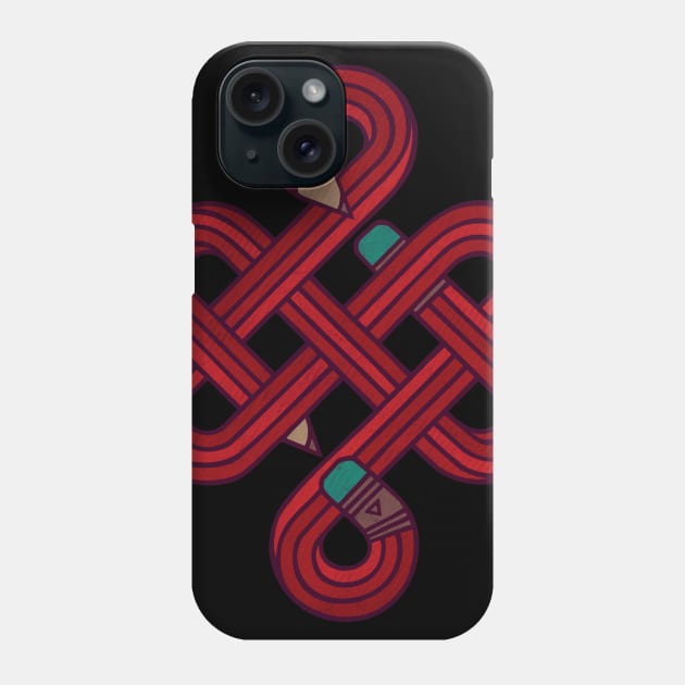 Endless Creativity Phone Case by againstbound