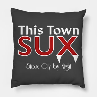 Sioux City by Night Pillow