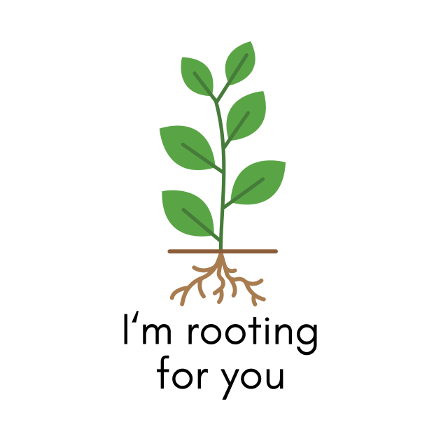 Funny House Plant Gardening Tee I'm Rooting For You by Venus Fly Trap Shirts