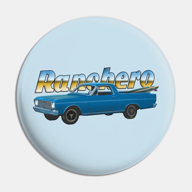 66 Ranchero Vintage Pin by vivachas