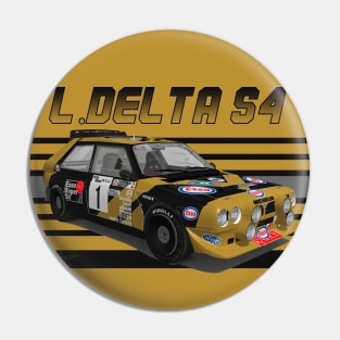 Lancia Delta Group B Esso Pin