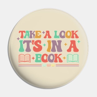 Take a look it's in a book Pin