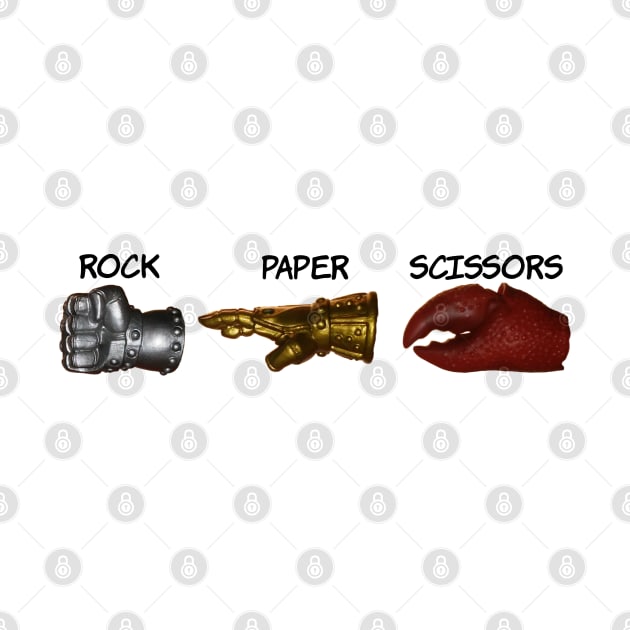 MOTU Rock Paper Scissors by Toy Culprits