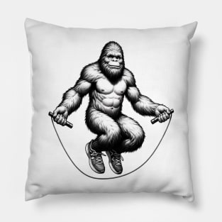 Bigfoot Jumping Rope Pillow