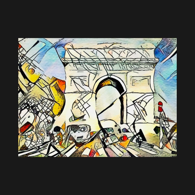 Paris, motif 1 by Zamart20