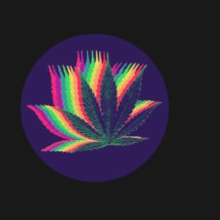 psychedelic weed T-Shirt