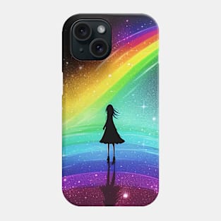 Are There Rainbows in Space? Phone Case