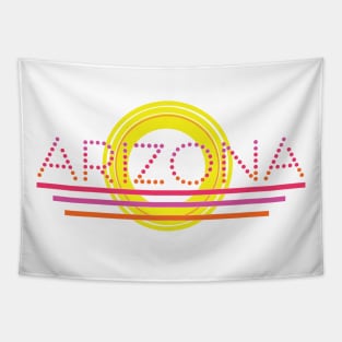 Retro Arizona Sunshine (Colorful) Tapestry