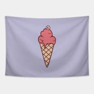 Strange ice cream Tapestry