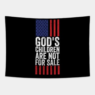 God's Children Are Not For Sale Tapestry