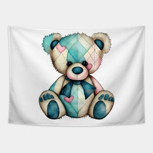 Watercolor Teddy Bear #5 Tapestry