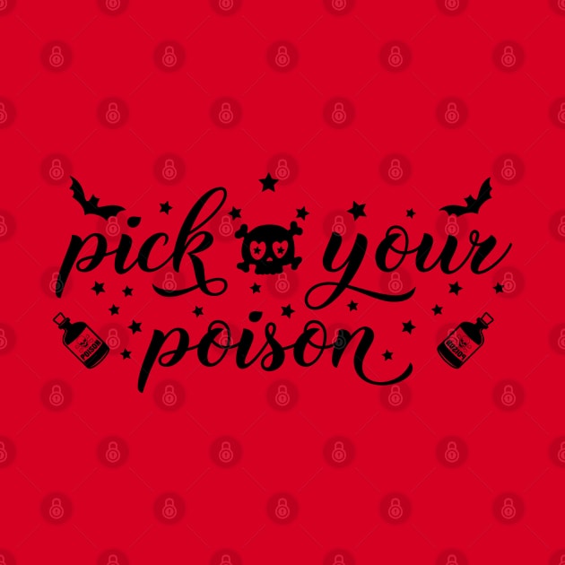 Pick Your Poison | Halloween Vibes by Bowtique Knick & Knacks