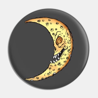 SICKLY MOON FACE Pin